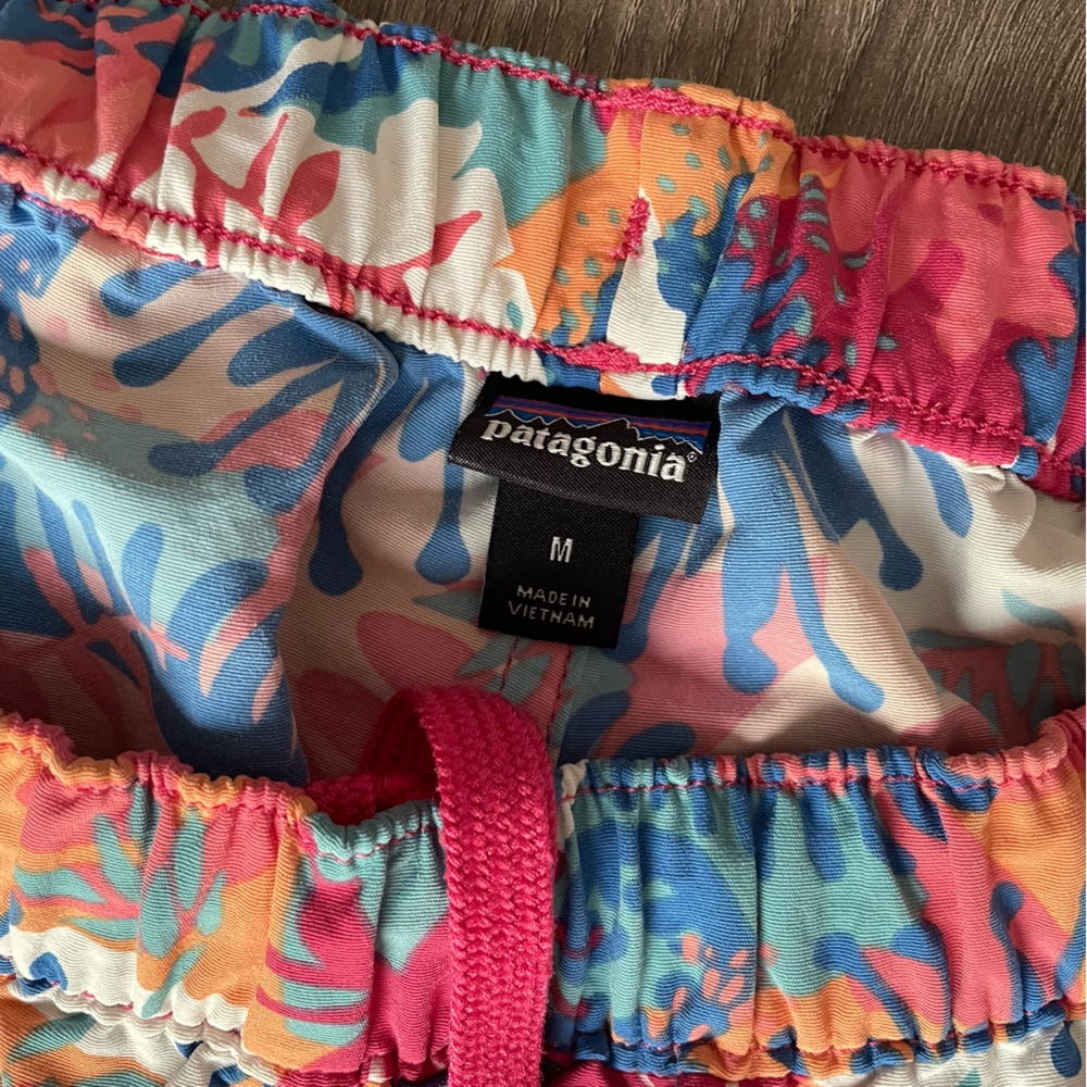 2 Pair Patagonia Women's Barely Baggie Athletic Shorts - Multicolor and Purple - Picture 3 of 7
